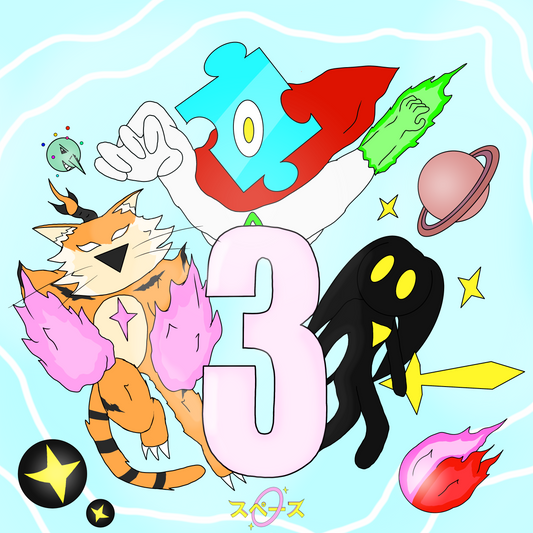I Space God 3 Year Anniversary Print SIGNED